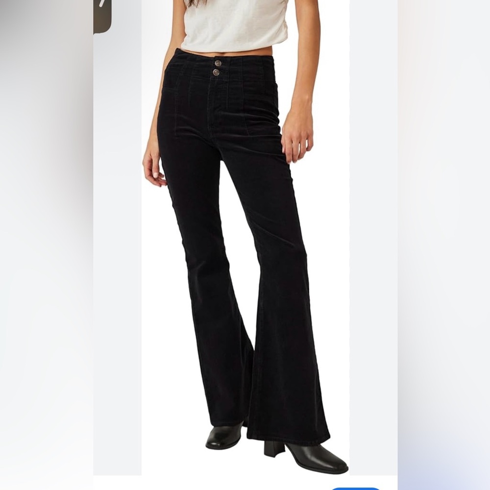 NWT Free People Corduroy Jayde Flare Jeans